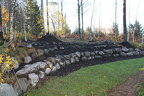 Stenmur och plantering - 14 K:sl&auml;tt