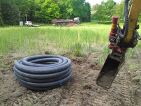 Dr&auml;nering av muddringsmassa -16